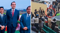 Pifian y abuchean a José Jerí en hipódromo de Monterrico: buscó baño de popularidad, pero terminó por retirarse