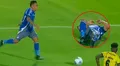 Christian Cueva se lesionó: quedó sentido a los 5 minutos de ingresar, pero siguió jugando porque Emelec no tenía cambios