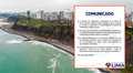 MML reabre la Costa Verde y dispone reanudar el tránsito vehicular y peatonal tras cancelación de alerta de tsunami