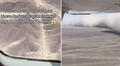 Turistas sobrevolaban las Líneas de Nazca y captan momento exacto de la llegada de la tormenta de arena que cubrió Ica y otras ciudades del Perú