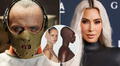 Kim Kardashian causa controversia con su nueva 'faja' para la papada y Anthony Hopkins le responde como Hannibal Lecter