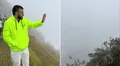 Turista colombiano se queda decepcionado por la neblina que no lo deja observar Machu Picchu: ''No veo nada''