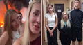 Detienen a 3 jóvenes por grabar video frente a un incendio industrial en Rusia: Gobierno las llamó 'imprudentes'