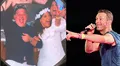 Coldplay pone en aprietos a otra pareja con la 'kiss cam': "¿Es tu papá?"