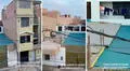 Joven graba techo de sus vecinos y sin querer capta un esqueleto: "Ojalá sea de Halloween", bromean usuarios