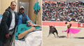 Torero español es embestido violentamente por toro en feria taurina de Coracora, Ayacucho: diestro fue lanzado varios metros