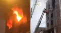 Incendio consume almacén en Barrios Altos: sería el segundo siniestro en cuatro meses