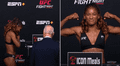 Una estrella de UFC sufre un percance con su ropa en el pesaje y la escena se vuelve viral