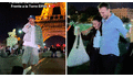 Peruano canta 'Cervecero' al pie de la Torre Eiffel y turistas se ponen a bailar: "¿Así sin su chelita?"