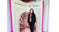 Pilar González Vigil y “Nina, la lagartija”