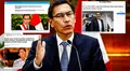 Así informó la prensa internacional la sentencia a Martín Vizcarra, expresidente del Perú, a prisión preventiva