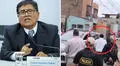 Ciudadanos abuchean a Ministro del Interior en Trujillo: "Corrupto, igual que Acuña"