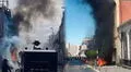 Incendio en el centro de Arequipa: inquilinos se atrincheran dentro de local para impedir desalojo