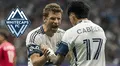 Thomas Müller y Kenji Cabrera protagonizan una efusiva celebración tras la agónica victoria de Vancouver Whitecaps en la MLS