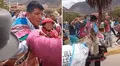 Cusco: comuneros indignados visten y pasean con polleras a alcalde por incumplir promesas