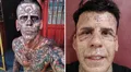 Su cuerpo estaba cubierto de tatuajes y ahora luce irreconocible tras someterse a una cirugía láser para quitárselos: conoce la historia de Leandro de Souza