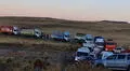 Puno: encapuchados detienen 20 vehículos, asaltan a 50 pasajeros y fugan a Bolivia