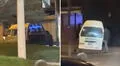 Captan a chofer cargando puerta de combi en plena ruta y usuarios bromean: “Baja atrás”