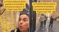 Ciudadana peruana acusa a policía italiana de impedirle portar la bandera nacional durante visita al León XIV: ''Usted no sabe que el Papa viene de Perú''