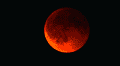 Así se vio la Luna de Sangre en el eclipse lunar que tiñó de rojo la luna llena en varias partes del mundo
