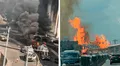 Explota pipa de gas en México, provoca fuerte incendio cerca de puente y deja al menos 3 muertos