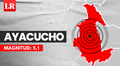 Sismos de magnitud 5,1 se sintió en Ayacucho hoy, según IGP