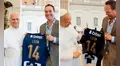 Papa León XIV sorprende al posar con camiseta de Alianza Lima tras obsequio de George Forsyth: "Nuestra Alianza es eterna"
