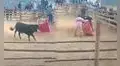 Muere joven torero aficionado tras ser embestido por un toro durante fiesta patronal en Apurímac