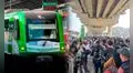 Línea 1 del Metro de Lima sugiere tomar otros medios de transporte por fallas técnicas persistentes