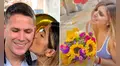 ¿Viajó a Estados Unidos? Paco Bazán sorprendió a Susana Alvarado con un ramo de flores amarillas: "Llegó"