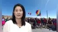 Hermana de joven asesinado en protestas de 2023 envía mensaje a Keiko Fujimori: "Usted nunca será bienvenida en Puno"