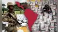 Las rutas de la droga en América Latina, los pasos del crimen que mueve millones de dólares