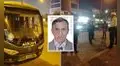Bus de la PNP atropella a adulto mayor en vía exclusiva del Metropolitano en Independencia