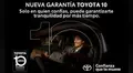 Toyota presenta garantía extendida para que manejes con confianza y tranquilidad