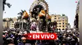 Señor de los Milagros EN VIVO, primer recorrido: santa imagen sale de Las Nazarenas junto a miles de fieles tras levantada mundial