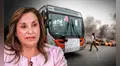 Dina Boluarte minimiza paro de transportistas: "Un paro no lo resuelve. No abran los mensajes"
