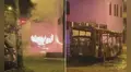 Santa Anita: incendian bus de transporte 'La 40' tras levantamiento del paro de transportistas