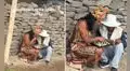 Turista sorprendido al ver a hombre vestido de inca jugando ajedrez y usuarios bromean: “Pizarro vs. Atahualpa”