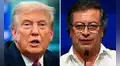 Trump acusa a Petro de ser el “líder” del narcotráfico y anuncia el fin de ayuda financiera a Colombia