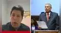 Pedro Castillo arremete contra Fernando Rospigliosi durante sesión de la SAC