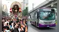 Desvíos por última procesión del Señor de los Milagros: así afectará las rutas del Metropolitano y Corredores