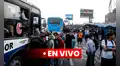 Paro de transportistas del 4 de noviembre EN VIVO: bloquean vías y buses realizan caravana hacia el Congreso