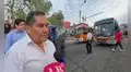 Gerente de buses Nueva América denuncia que PNP y ATU detuvieron 36 unidades durante paro: "Ellos generaron el desorden"