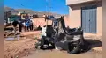 Vecinos queman moto torito tras captura de presunto ladrón en Juliaca