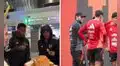 Selección peruana fue recibida con aperitivos locales en su arribo a San Petersburgo: Álex Valera y Pedro Gallese probaron la sazón rusa