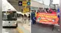 Metropolitano cierra temporalmente estaciones del Centro de Lima por manifestación del Sutep