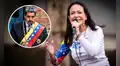 María Corina Machado apunta contra el régimen de Maduro y afirma que pronto acabará su "oscura era de opresión" en Venezuela