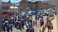 Puno: profesores bloquean el transporte en paro de 24 horas contra el gobierno de José Jerí