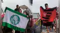 Hinchas de Flamengo y Palmeiras llegan por el Amazonas desde Brasil rumbo a la final de la Copa Libertadores