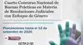 Se oficializa 4to Concurso de Buenas Prácticas en materia de Resoluciones Judiciales con Enfoque de Género
